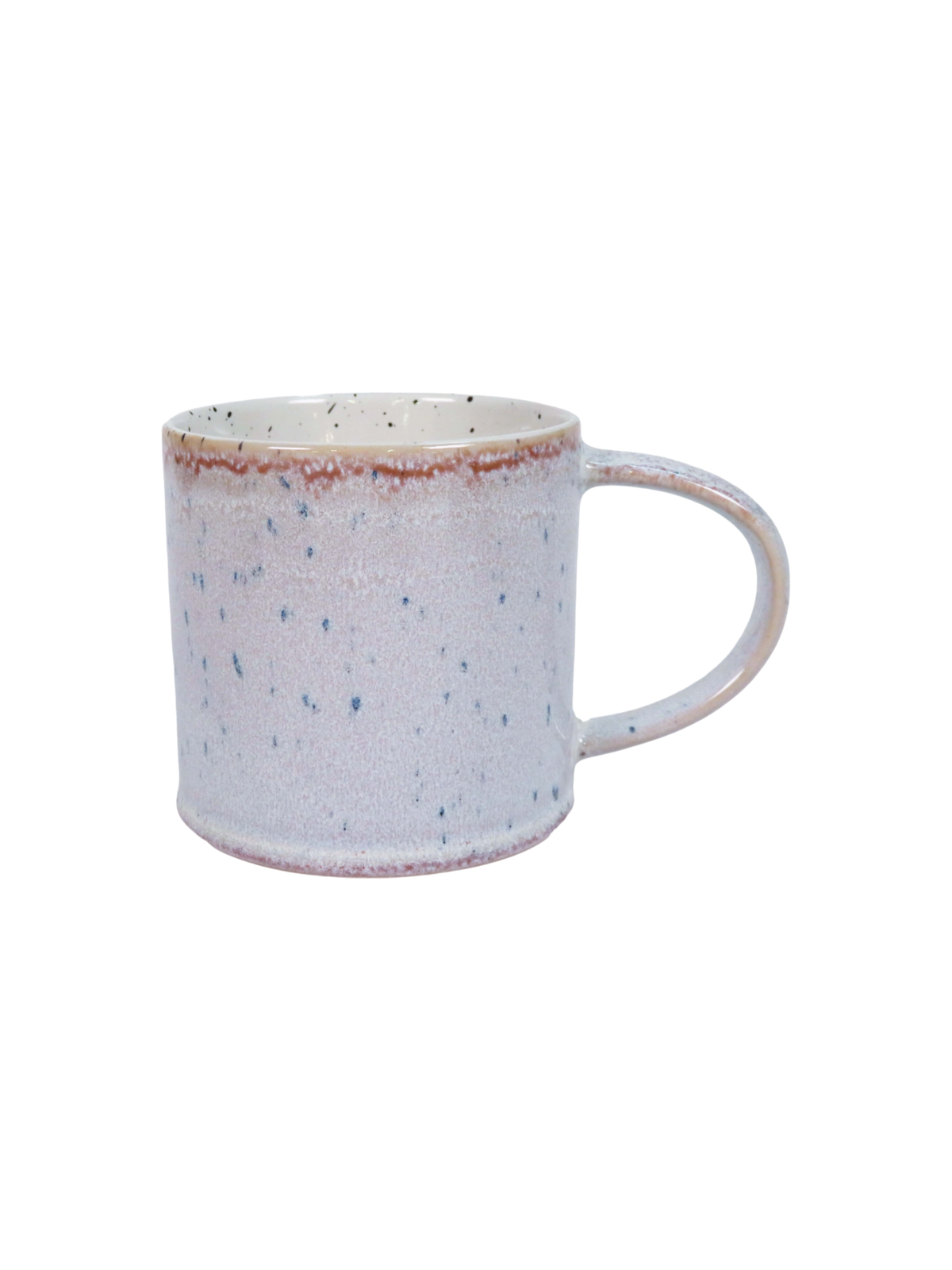 Reactive Glaze Speckle Mug in Light Blue