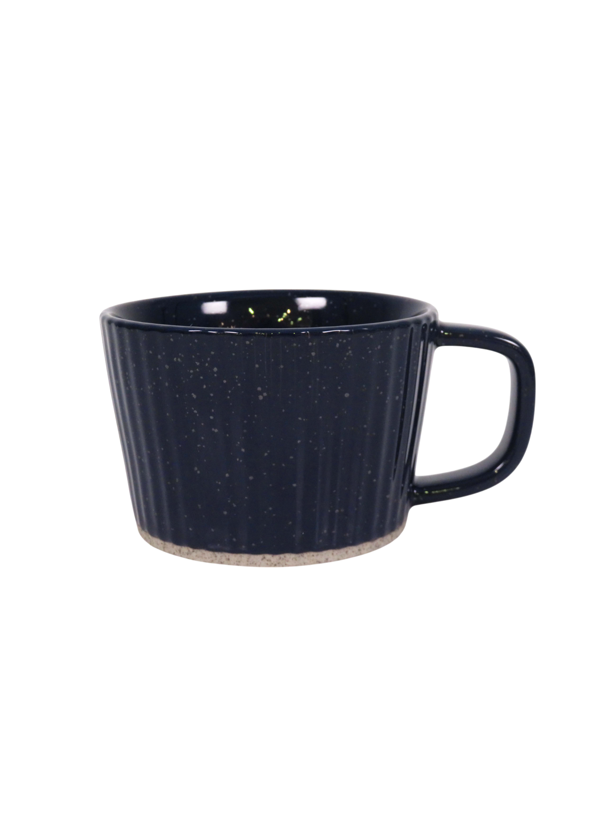 Reactive Glaze Speckle Mug in Navy