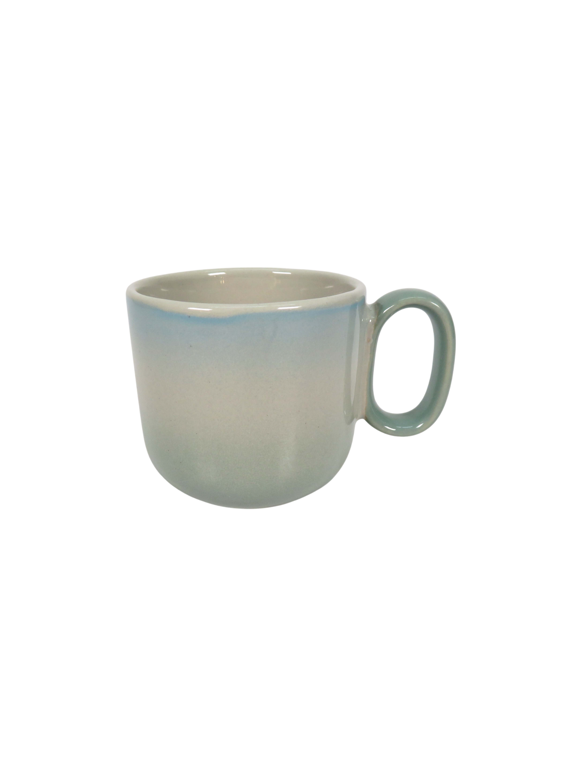 Reactive Glaze Ombre Mug in Blue