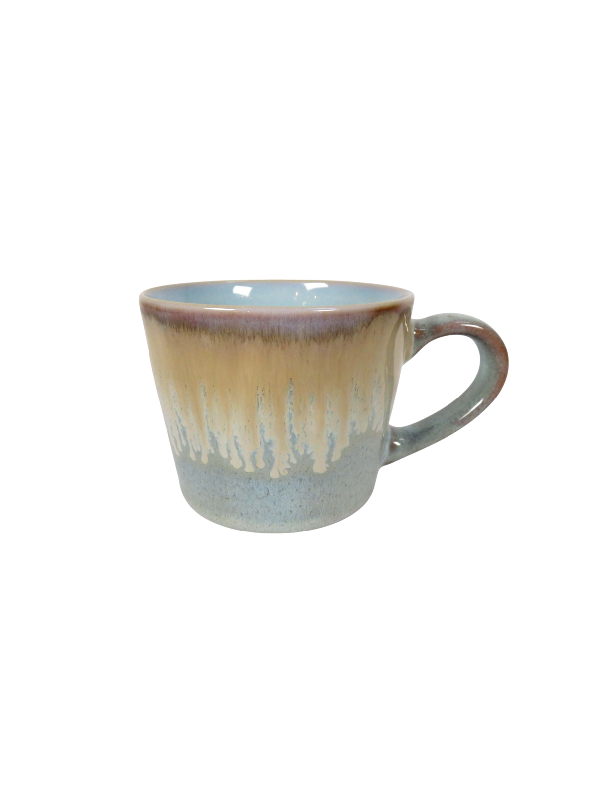 Blue Wiped Edge Mug