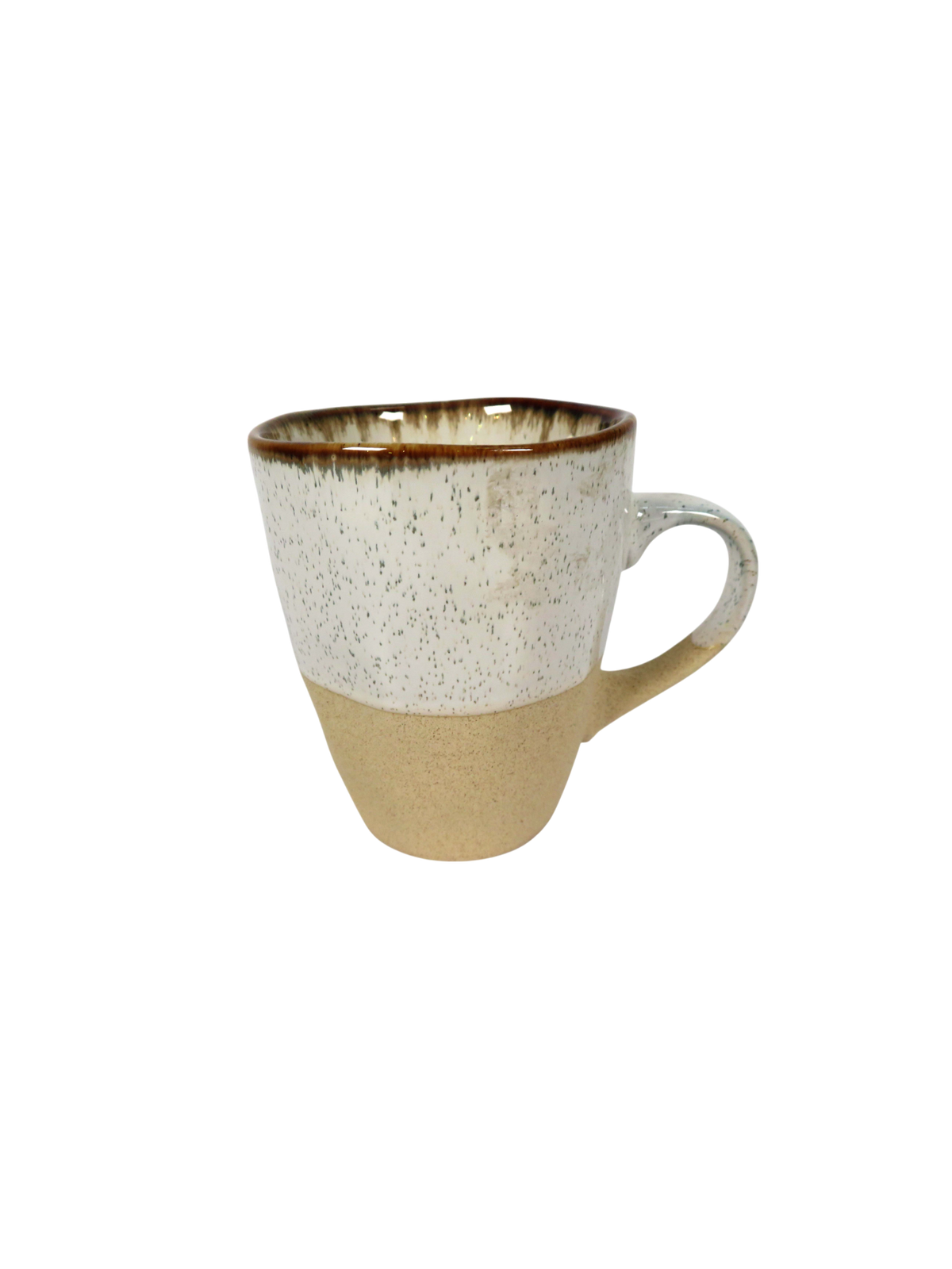 Reactive Glaze Dipped Speckle Mug
