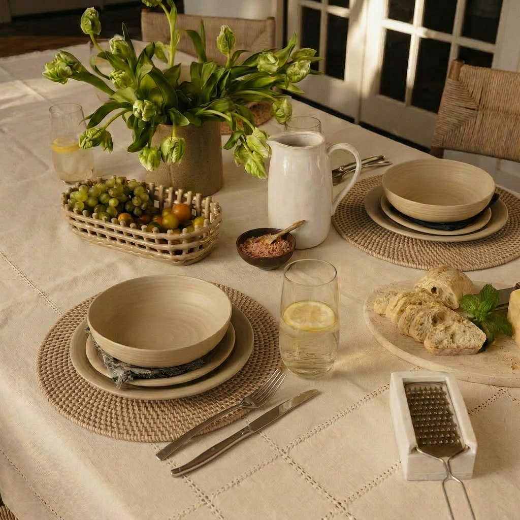 Tabl Round Placemat - Natural