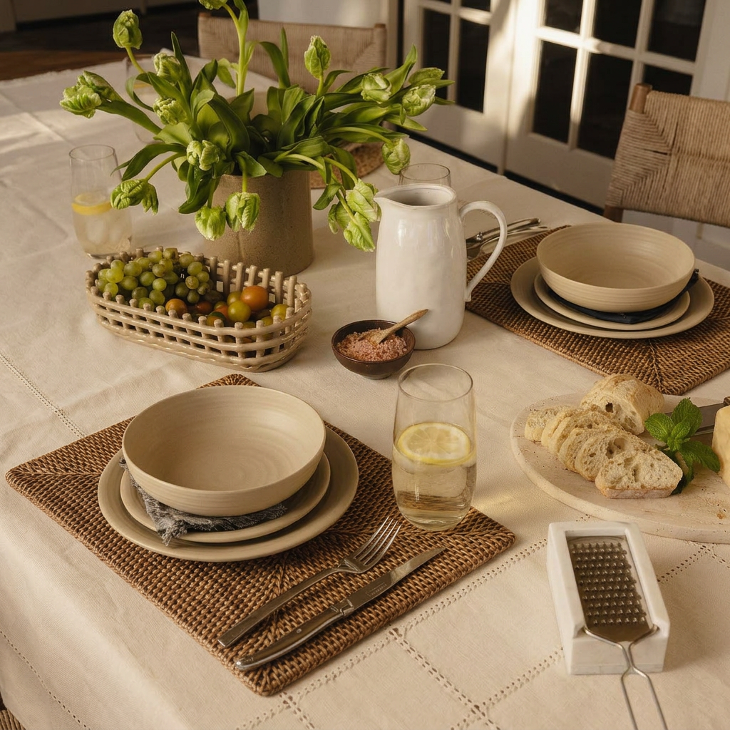 Tabl Rectangular Placemat - Natural