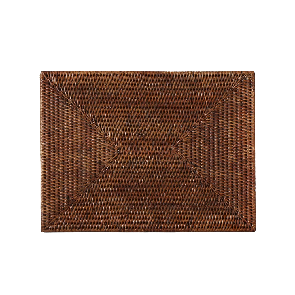 Tabl Rectangular Placemat - Antique Brown