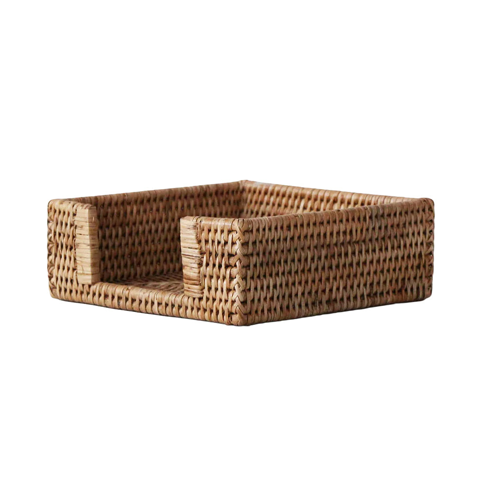 Tabl Rattan Napkin Holder Natural
