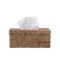 Tabl Rattan Tissue Box Rectangular Natural