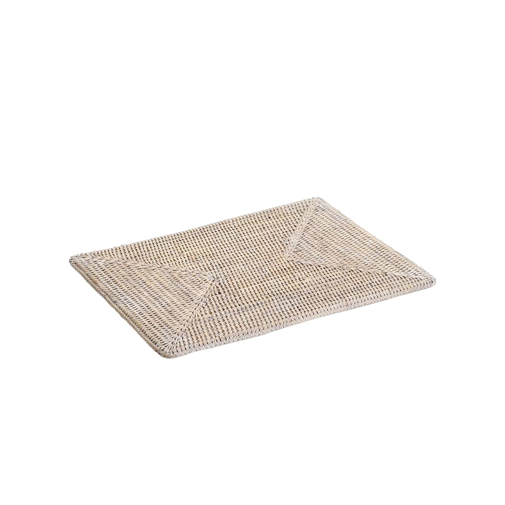 Tabl Rectangular Placemat - White Wash